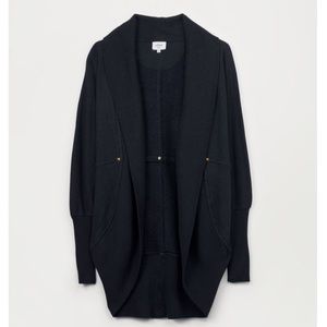 Aritzia Diderot Cocoon Sweater (Heather Black)